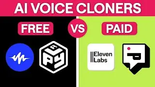 FREE vs PAID AI Voice Cloning Apps (ElevenLabs vs Play.ht vs Speechify vs Podcastle)