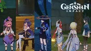 Nahida Birthday Event Day 1 hidden character interactions | Chromatic Ode of Candies and Roses |