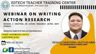 CRAFTING ACTION RESEARCH (DEPED BERF FORMAT)