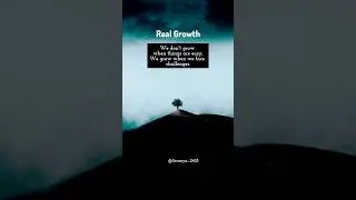 Real Growth In LIFE #quotes #realgrowth #shorts #viral #youtubeshorts #subscribe #challenges