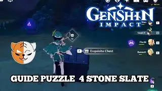 Guide Puzzle 4 Stone Slate Locations Tsurumi Island - Genshin Impact