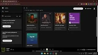 Spotify Web Player (Static UI Clone)