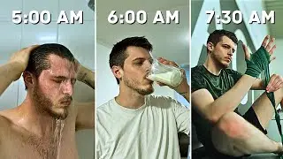 I Tried The 5 Most Extreme Athlete Morning Routines