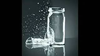 Breaking a bottle Sound Effect