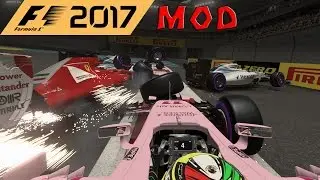 F1 2017 (MOD) - 11 MIN SPECIAL - EXTREME DAMAGE MOD - #3