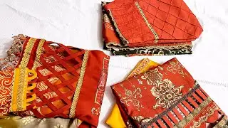 Eid special dress designing. گھر پر سلائی کیے گئے خوبصورت ڈیزائن خاص عید کے لیے .sleeve/trouser/neck