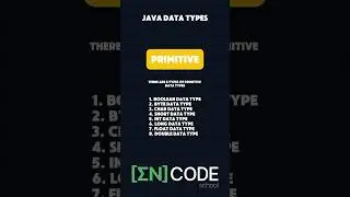 Java Data types