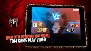iPad 8Ht generation BGMI TDM gameplay video🥵