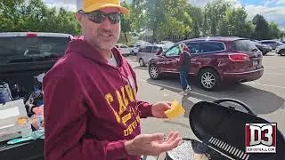 Calvin football's first-ever tailgate