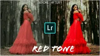 CINEMATIC RED TONE Adobe lightroom mobile: Free Preset