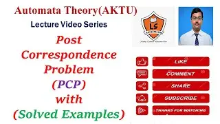 Post Correspondence Problem with solved examples |PCP | Theory of automata | LS Academy