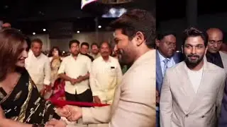 Allu Arjun GRAND Entry at NATS Sambaralu 2025 | Gulte