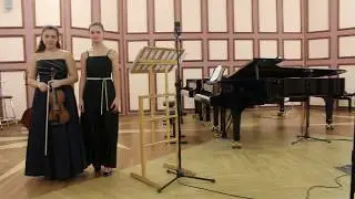 Вольфганг Амадей Моцарт. Соната для скрипки и фортепиано ми минор К 304, 1 часть