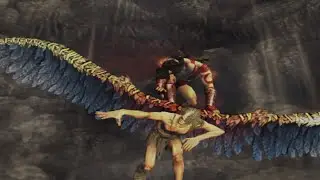 God of War 2 - Icarus Boss Fight (No Damage + Very Hard)