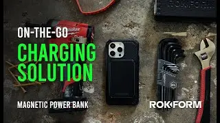 ROKFORM Magnetic Power Bank - The Ultimate Portable Charger!