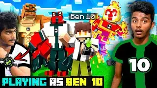 PLAYING AS BEN 10 AND ALBEDO IN MINECRAFT | MINECRAFT IN TAMIL | BEN 10 2.0 MINECRAFT MODS | TAMIL