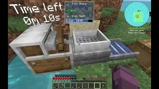 FTB Oceanblock - Episode 2 - Iron Sluice, Manual Pump, Lava & Ore Doubling