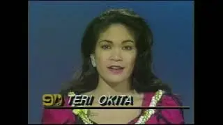 KGMB9 News Photographer Sisto Domingo Honolulu Hawaii 1990's