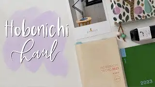 Hobonichi Spring 2023 Unboxing | Phidon Pens Haul