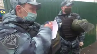 Как мы ОМОН по тротуару гоняли. ч. 3 