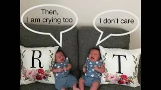 My Twins: 2 Months Old Babies Photoshoot Fails- Funniest Behind the Scenes Photos