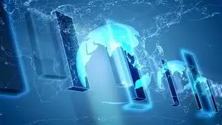 Blue News Background Loop | Breaking News Dramatic Music | No Copyright