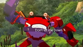 Трансформеры робот под прикрытием клип-клепдаун (Don't let me Down)