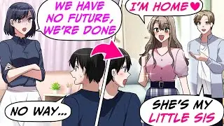 GF Cheats & Kicks Me Out! I Crash Into My Friend’s House & His Cute Little Sis...[RomCom Manga Dub]