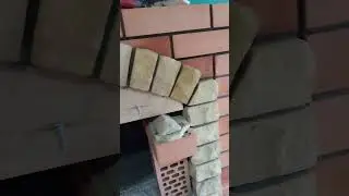 кладка арки из кирпича на мангале