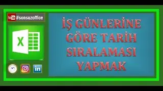 İstediğiniz iki tarih arasındaki  iş günlerini veya tüm günleri Sıralamak