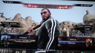 Soul Calibur V Wissem Resgui Vs GHEEZA Provocation et Insulte l'anglais psk il ses fait Exclu De La