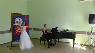 Шубина Евгения (флейта),Кудоя Евгения(рояль),  Гобер,"Баллада", Явтухович, "Адажио Спиритуозо"