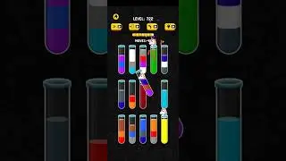 Map 722 Solution||Color Water Sort 3D!