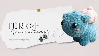 Amigurumi Balbazar / Kadife İpten Amigurumi