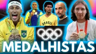 CRAQUES do FUTEBOL que são MEDALHISTAS OLÍMPICOS