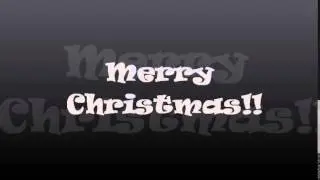 Merry Christmas to everyone! Here's something I made up earlier.
