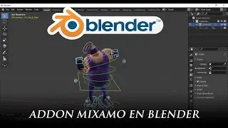 Addon para usar Mixamo en Blender
