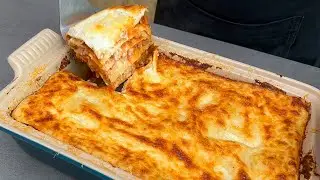 Traditional 100% homemade lasagna