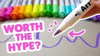 As Good as They Say? - Testing the Arrtx Paint Markers!