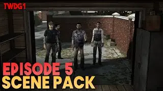 Episode 5 - The Walking Dead Game 1 || Scene Pack || 1080p, 60 FPS