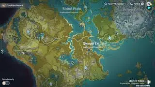 100% GENSHIN IMPACT MAP EXPLORATION