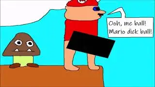 Mario Pissing But in Reverse with Subtitles