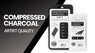 Compressed Charcoal Sticks by Pacific Arc