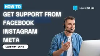 How to get support from Facebook, Instagram, Meta, possibly even WhatsApp