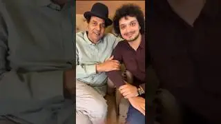So sweet ❤️Dharam ji and Namashi Chakraborty 2023 #dharmendra #namashichakraborty