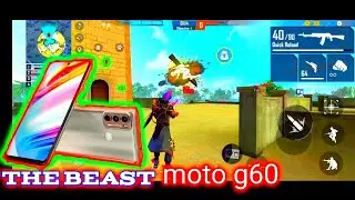 Free Fire test at moto g60. thr best gaming phone. #01.
