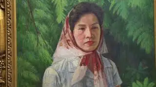 李梅樹之作品《採茶少女》導覽
