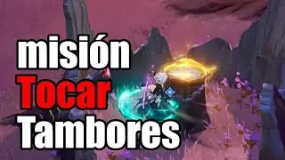 Misión: tocar los tambores siguiendo las partituras. | Genshin impact 3.6