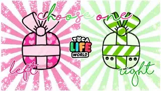 Choose ONE Surprise out of TWO Toca Boca / LEFT OR RIGHT / Toca Life World #fyp #chooseone #tocaboca