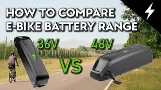 How to compare E-bike Batteries & Range
